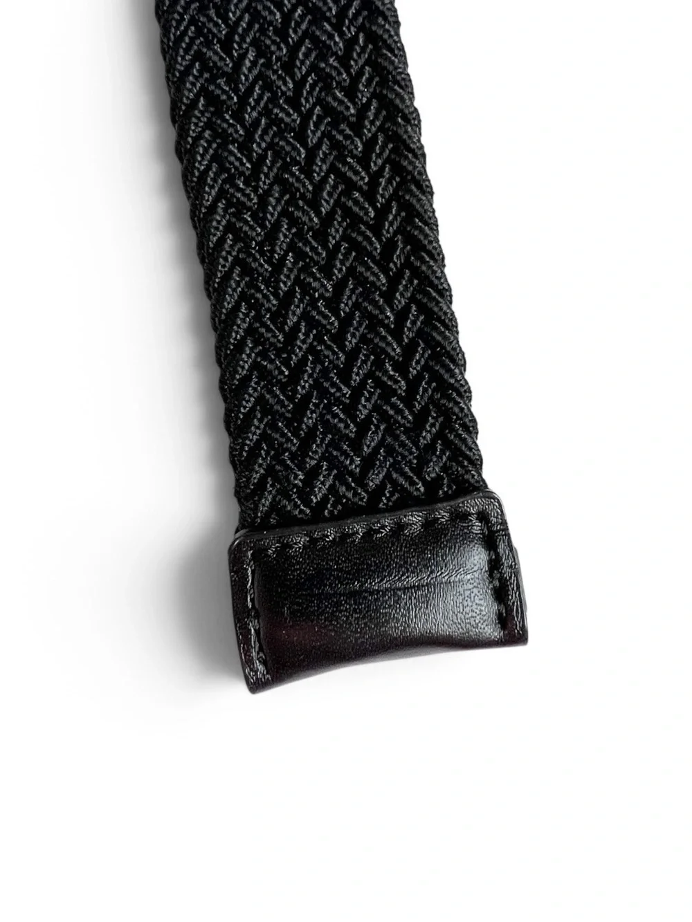 Nike Men’s Golf G-Flex Stretch Woven Braided Black Belt Size M